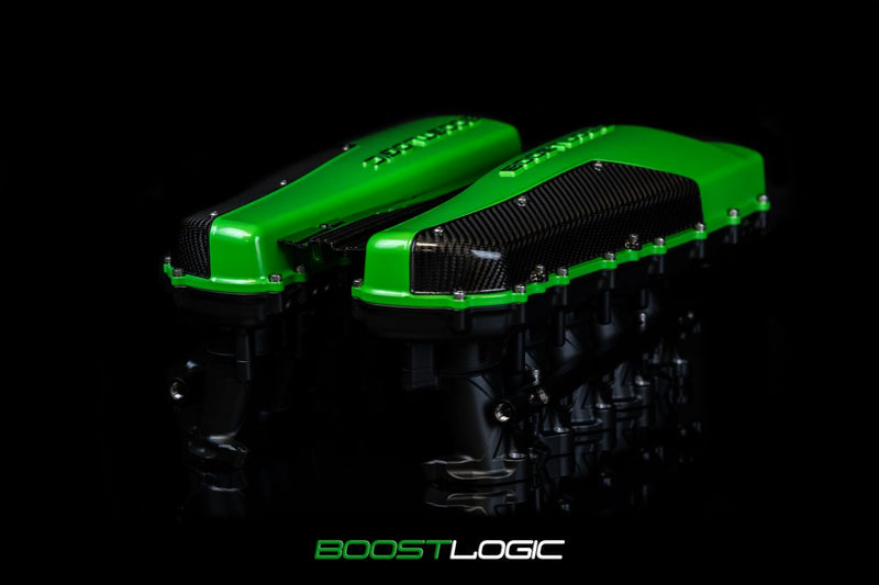Boost Logic Audi R8/Lamborghini Huracan Billet and Carbon Fiber Intake Manifold