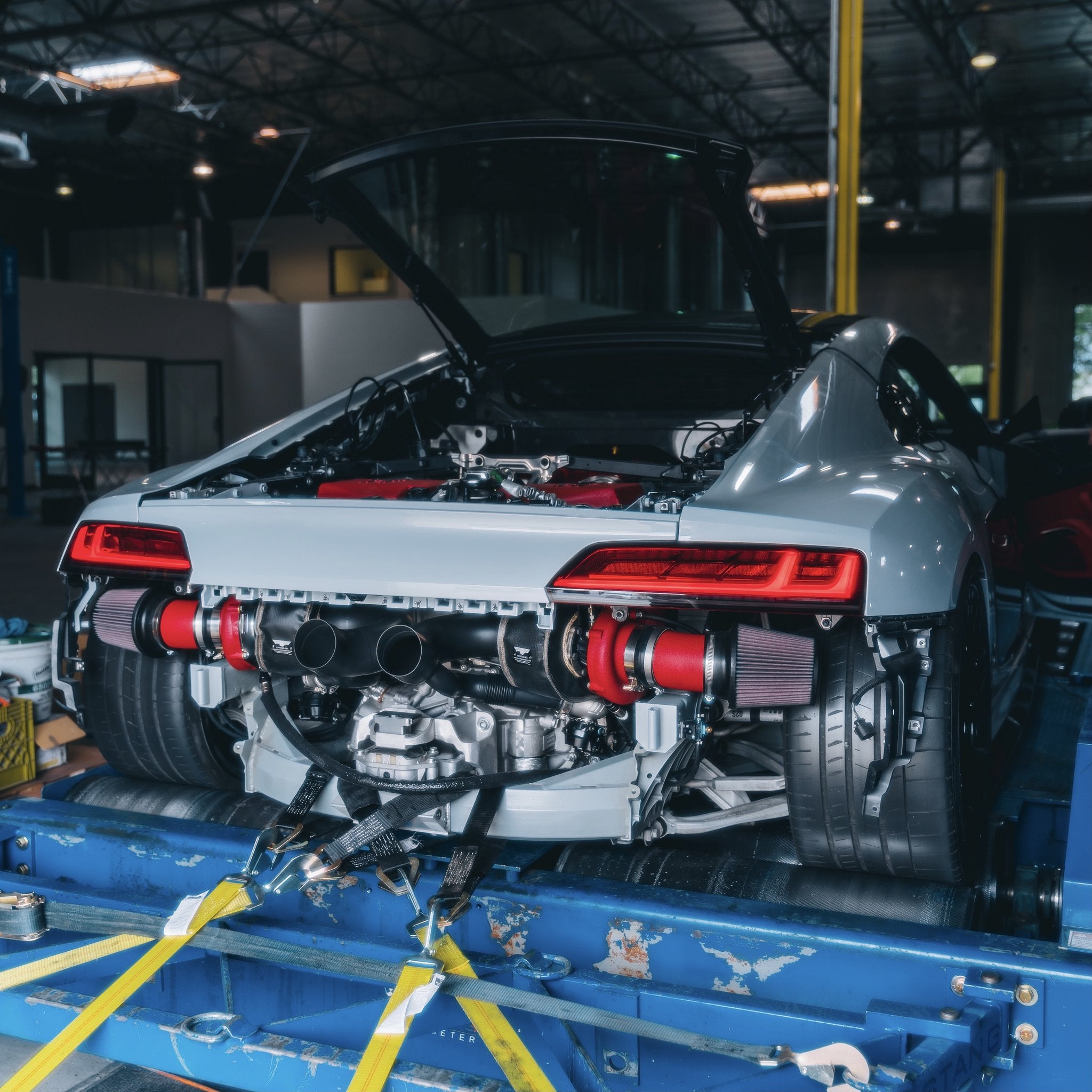 SHEEPEYRACE Audi R8 Gen 2+ Mac Daddy Package Twin Turbo Kit – Harrison ...