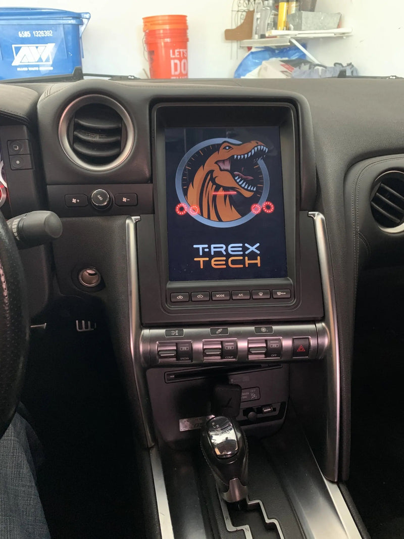 T-Rex Pro – An All-In-One Beautiful Touch Screen Radio w/ rear view camera For Nissan R35 GTR